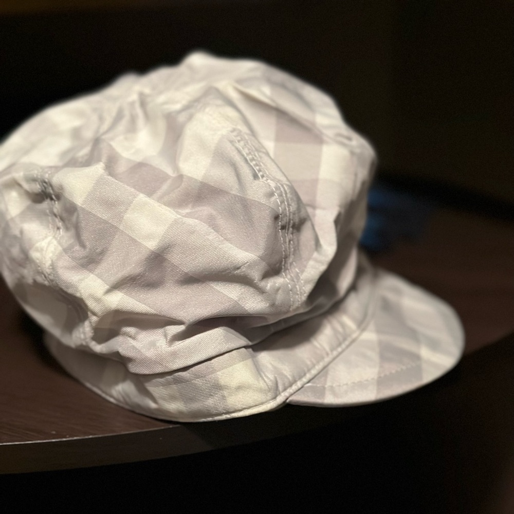 Authentic Burberry Newsboy Cap